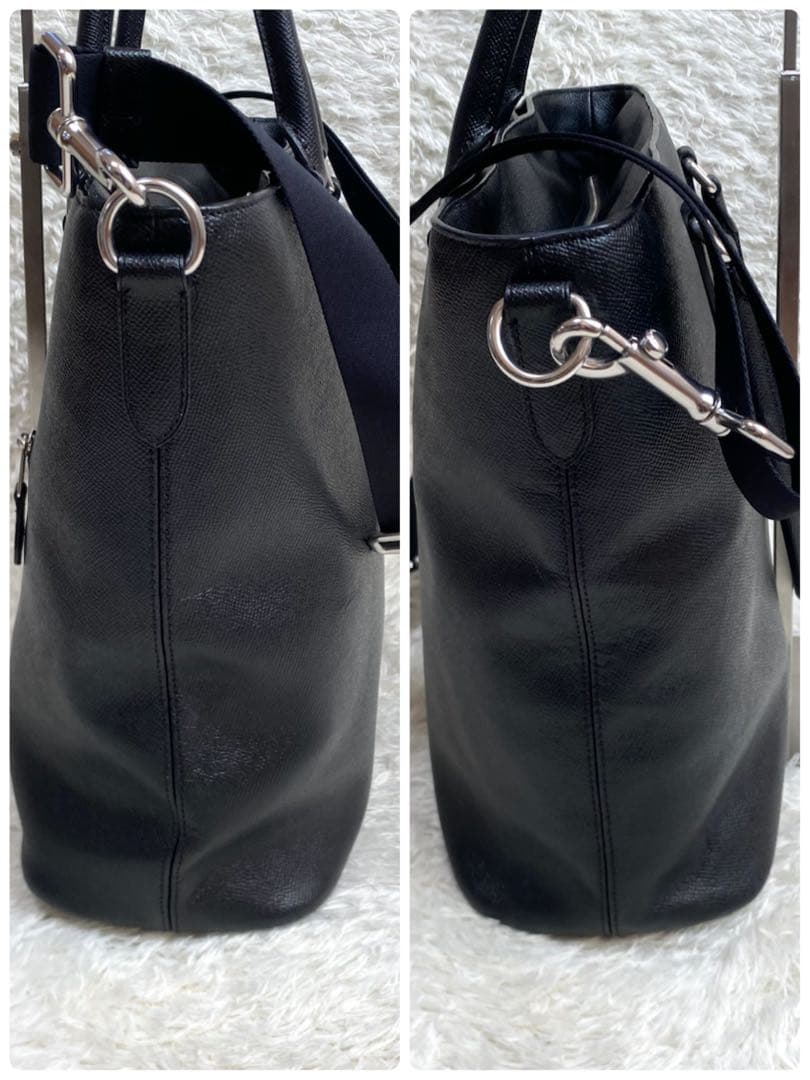 COACH メトロポリタン　ベケット　2way トートバッグ　ビジネス　ブラック