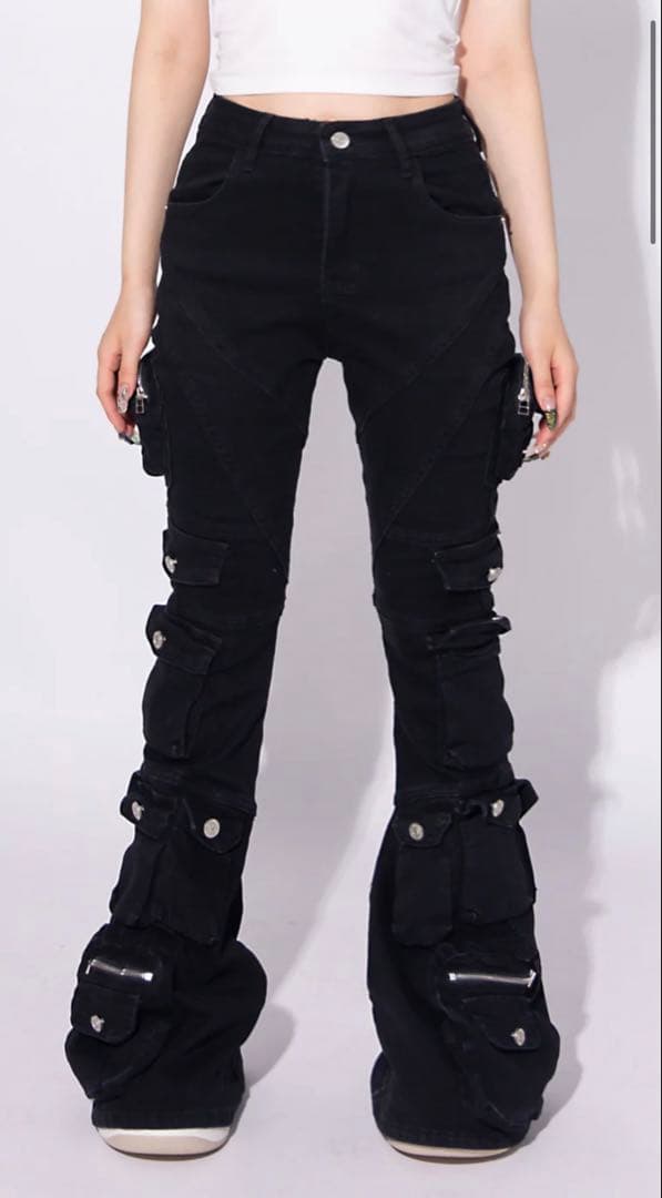 1818 POCKET FLARE DENIM