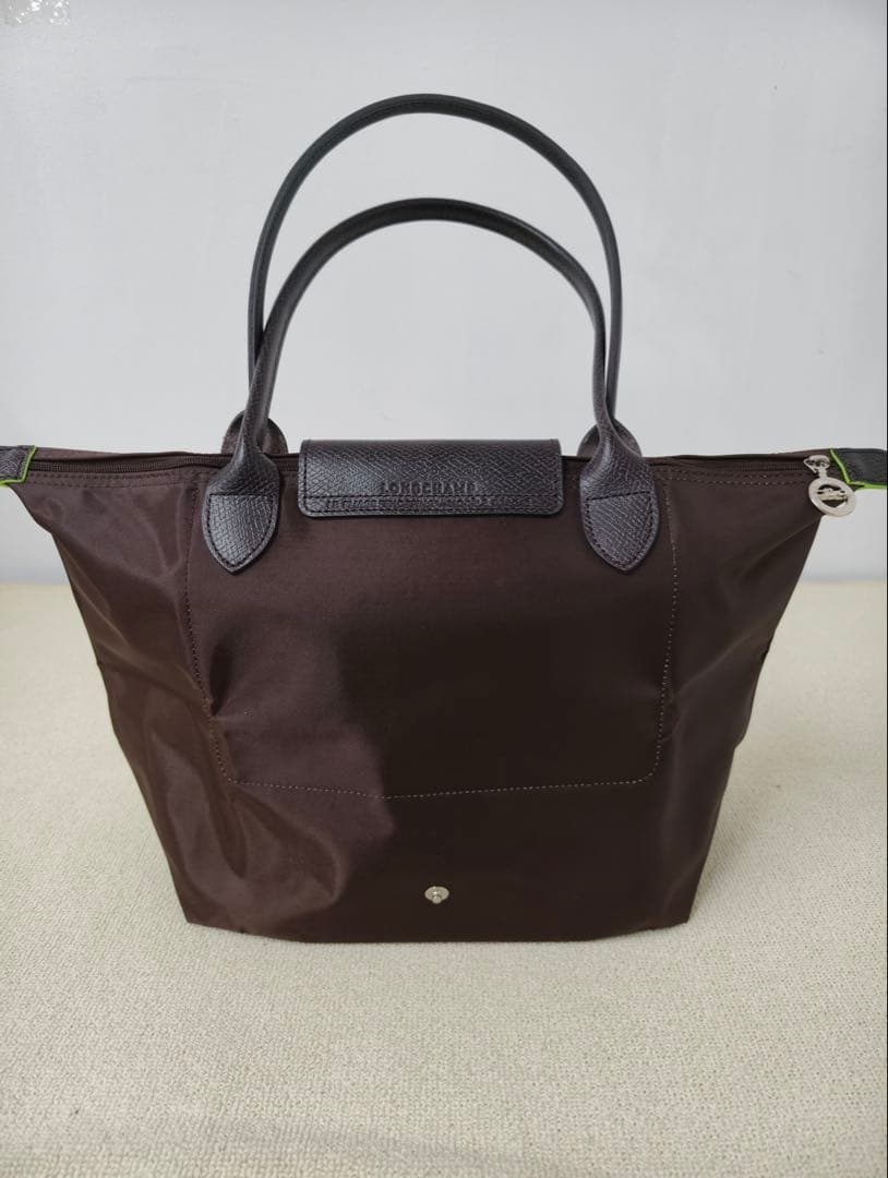 ロンシャン ル プリアージュ グリーンライン肩掛けL 最新色ラテ