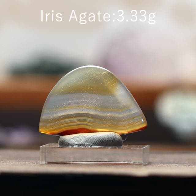 3.33g　イリスアゲート　インドネシア産　鉱物標本　アゲート