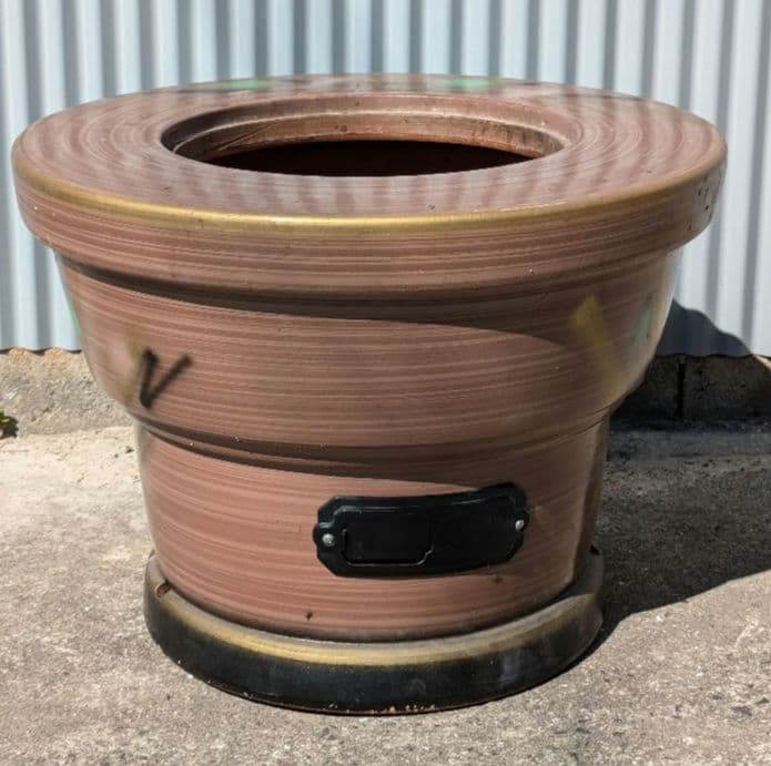 昭和レトロ】練炭火鉢 七輪なし - メルカリ