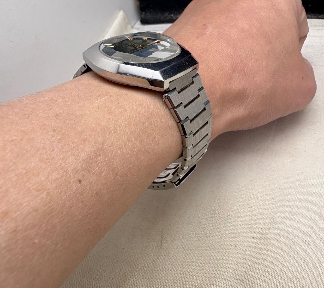 858/稼働 シチズン セブンスター V2 7面カットガラス 自動巻き 26石