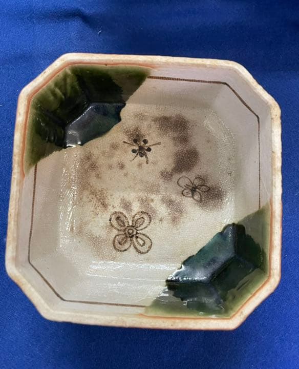 織部 四方 茶道具 ⭐️お値引品