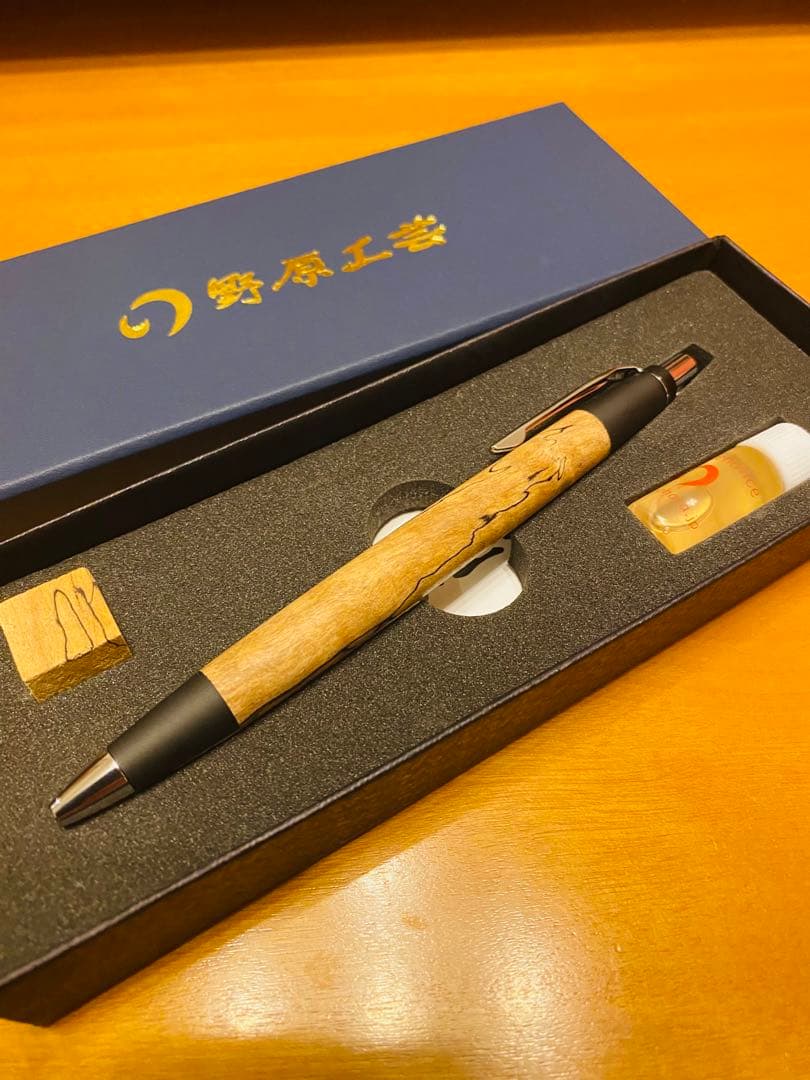 野原工芸スポルテッドスリムボールペン新型