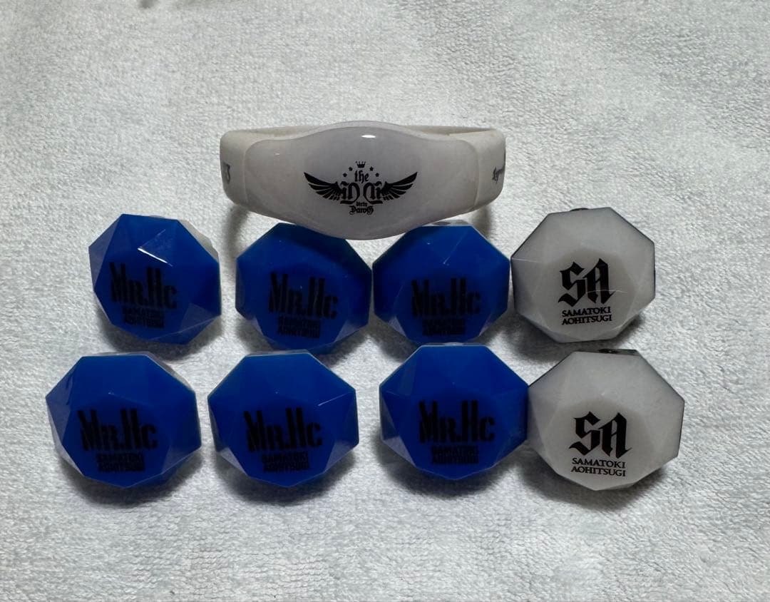 ヒプノシスマイク 碧棺左馬刻 リングライト LEDリストバンド