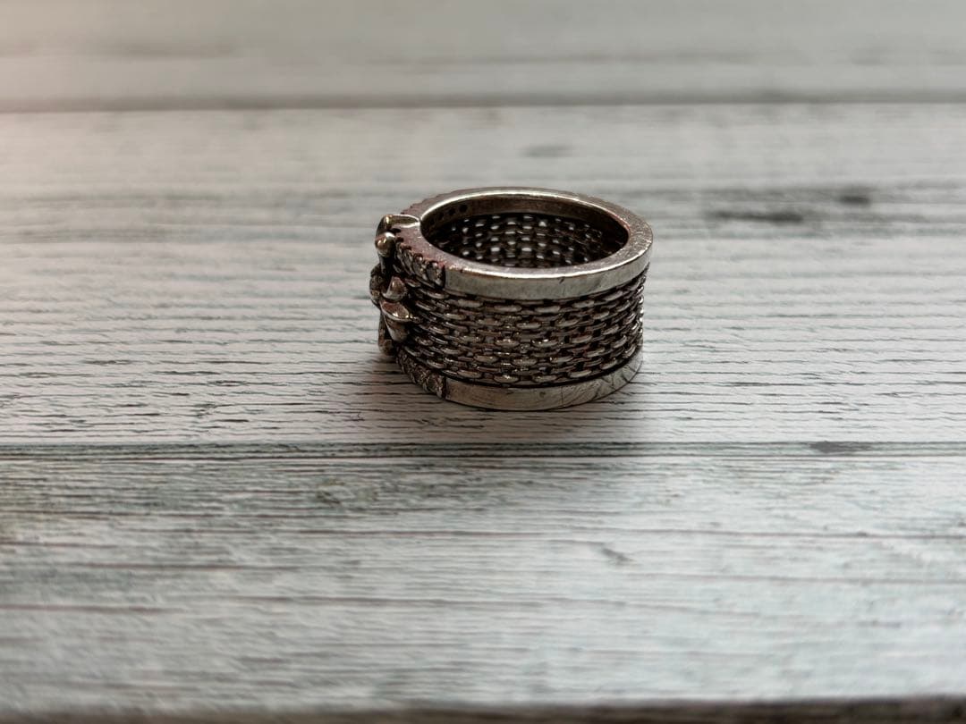 ジャスティンデイビス  リング ジルコニア クロス　シルバー925