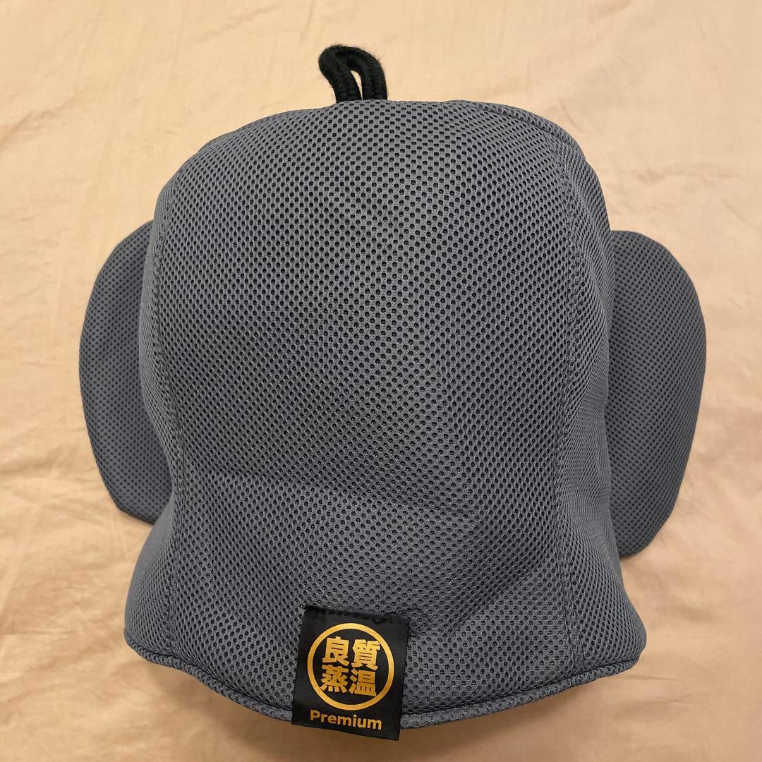 ベストサウナハット 虚無僧 メッシュ 灰色ゾウ - メルカリ