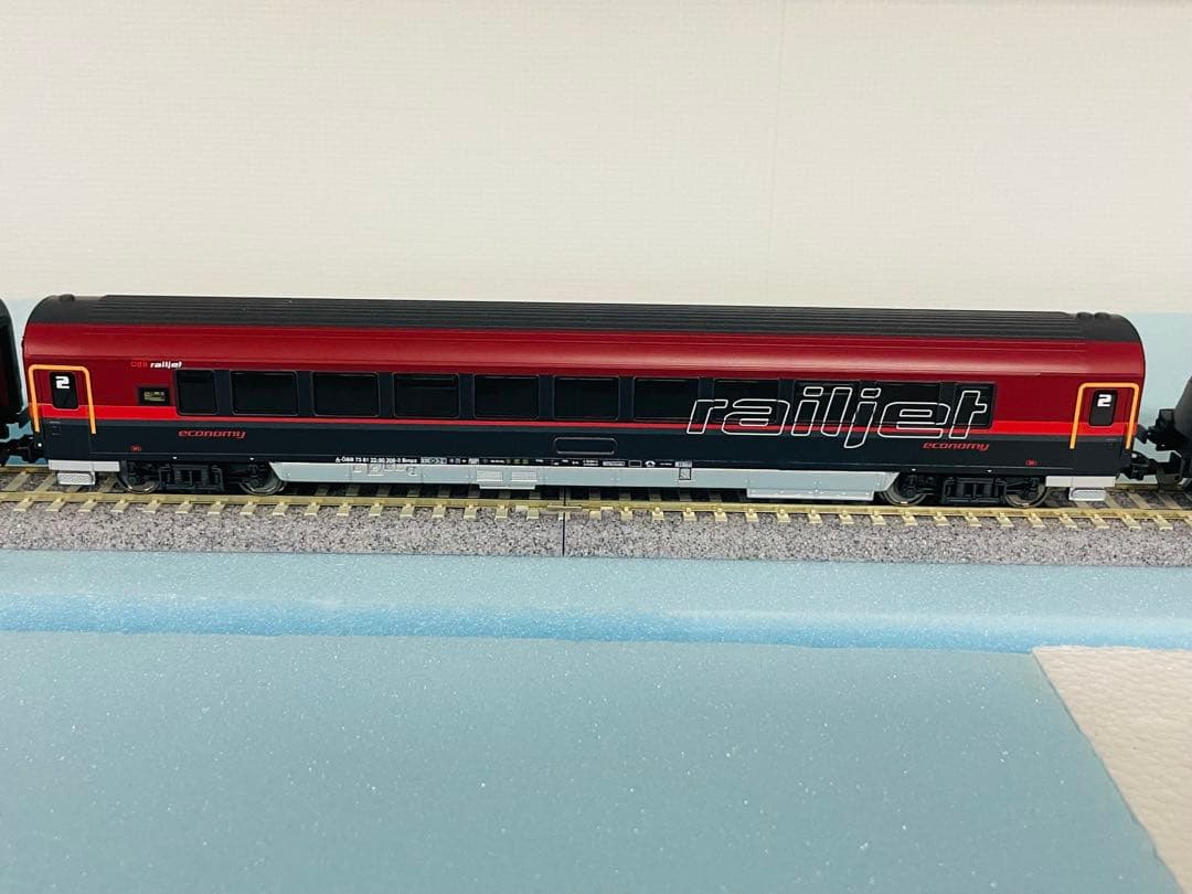 PIKO製 railjet スターターセット + 増結２両 HOゲージ