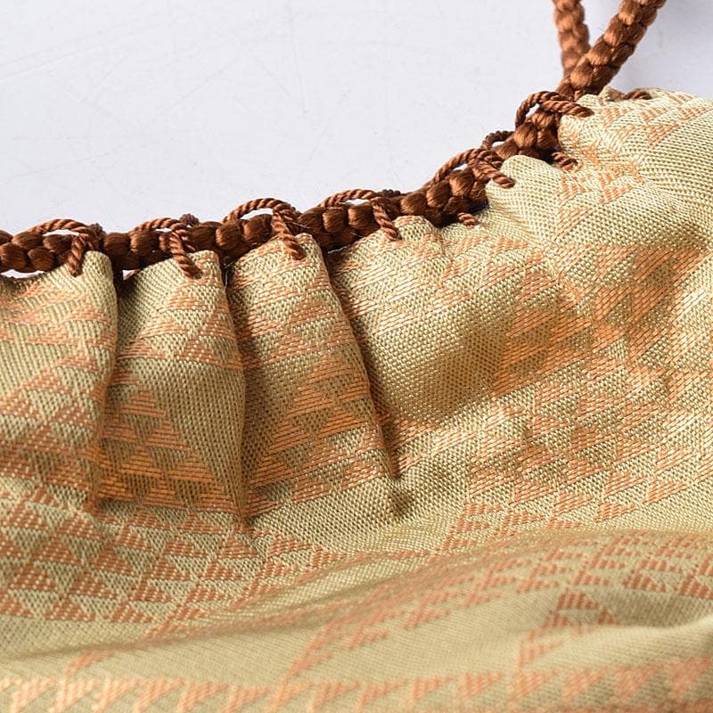 茶道具 暁窯 岡田暁山造 茶入 仕覆付 共箱 V 7881