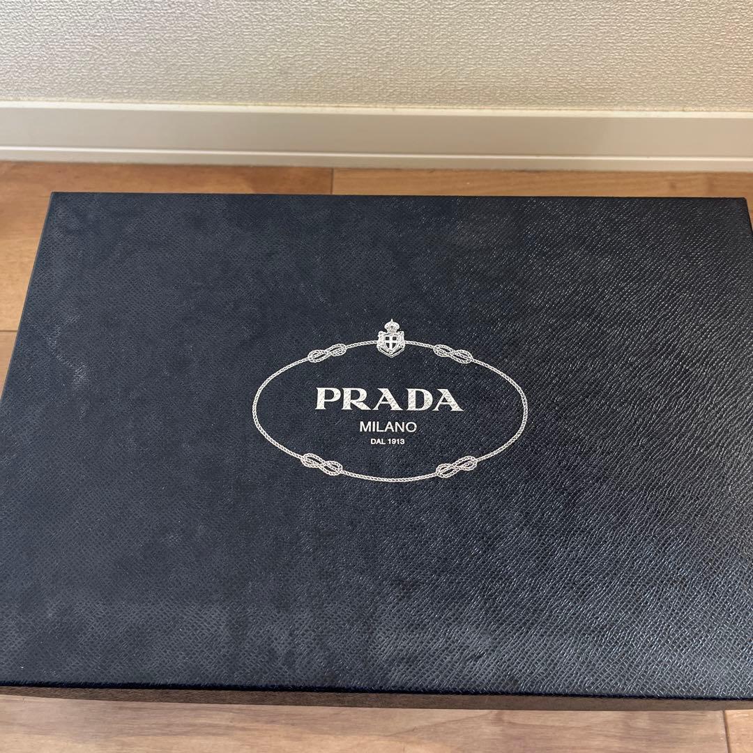 PRADA ウイングチップ レザーシューズ シャークソール ブーツ ローファー