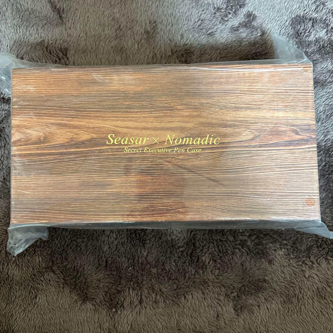 Seasar × Nomadic シーサーシークレットエグザクティブペンケース ノーマディック シーサー エグゼクティブペンケース 黒 SY-01 SY01