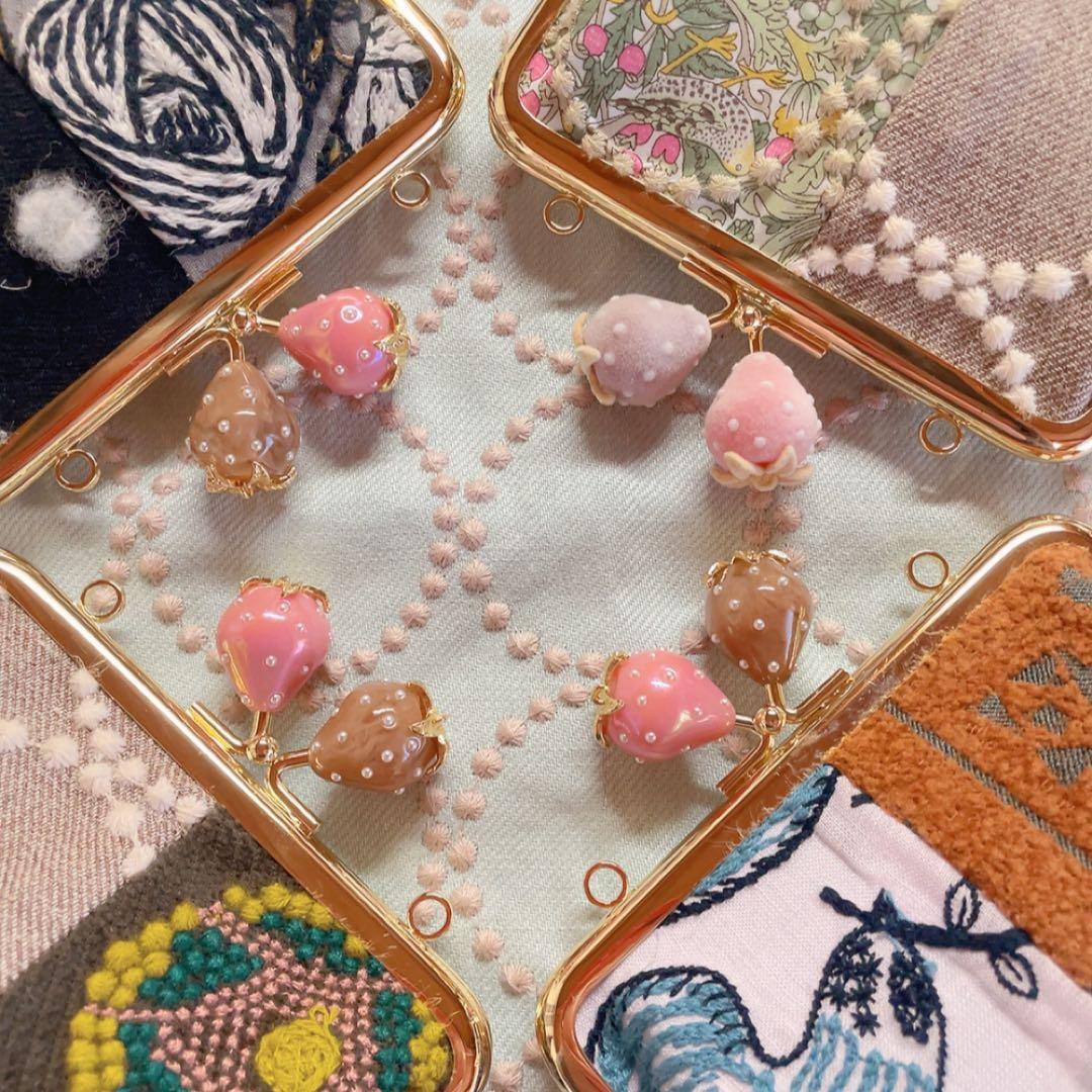 ミナペルホネン　ハンドメイド　がま口