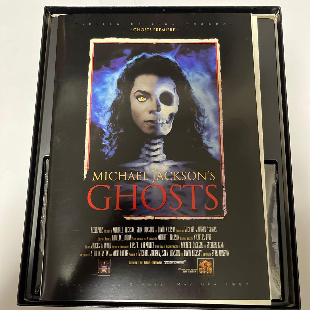 MICHAEL JACKSON GHOSTS 限定版ボックス VHS+CD×2