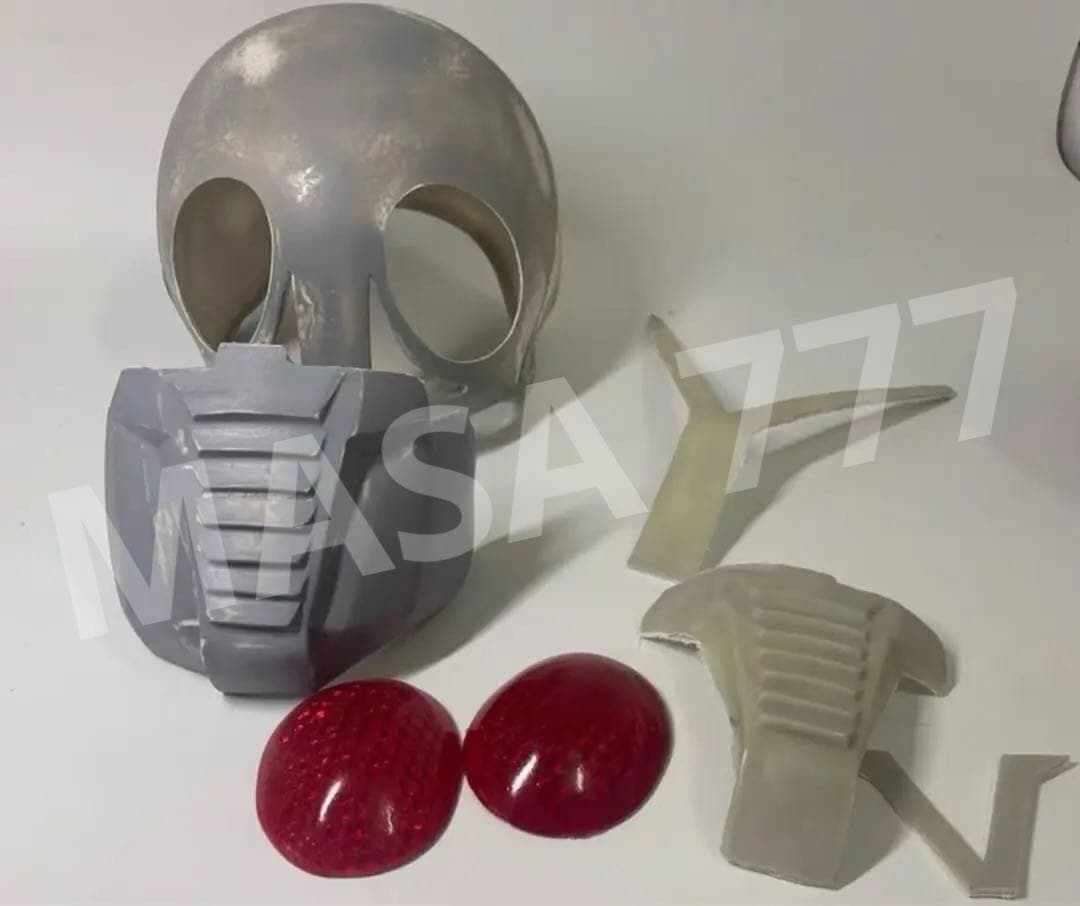 ライダーXレッドマン　未塗装プラモデル