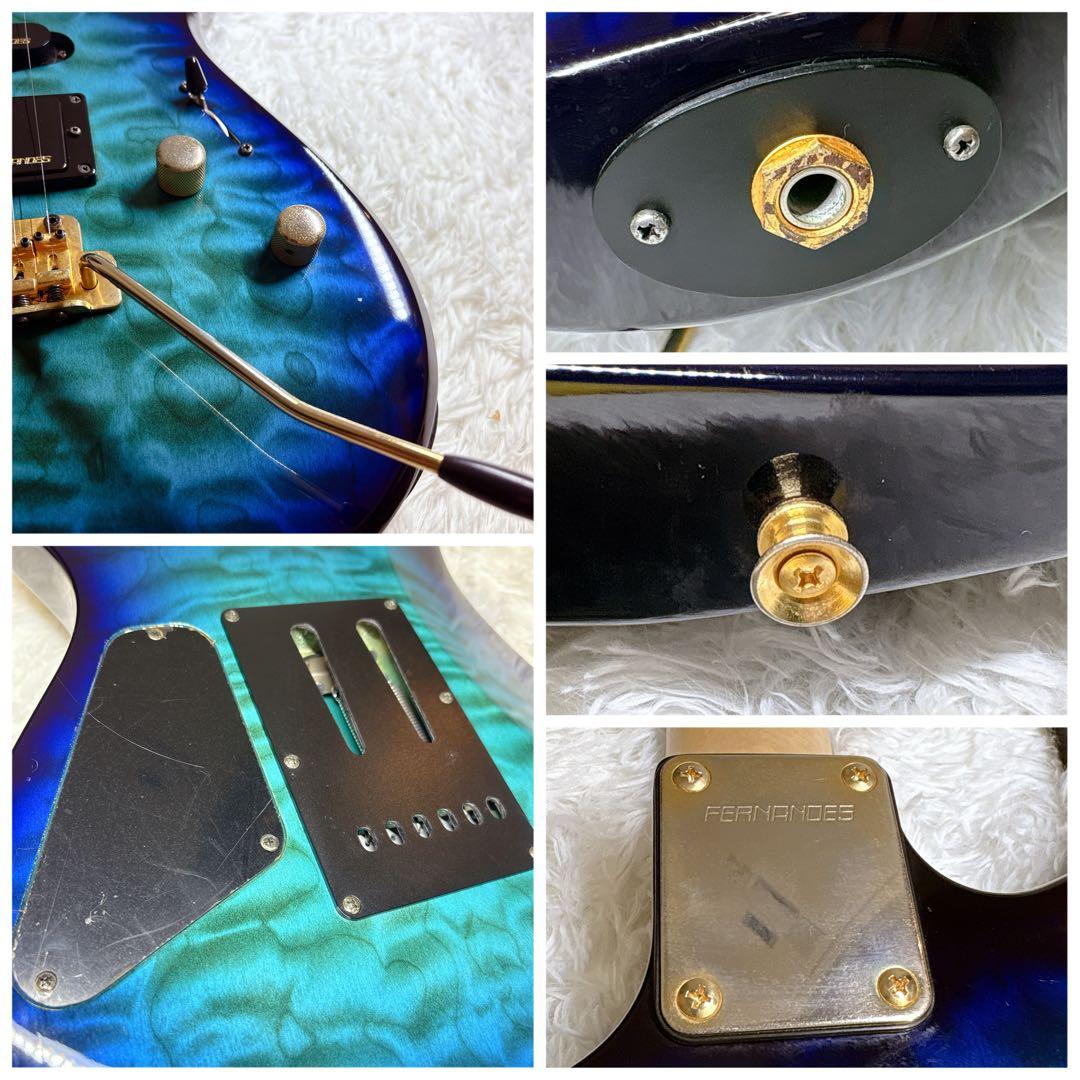 【希少】 FERNANDES FGZ-420 キルトメイプル トレモロアーム