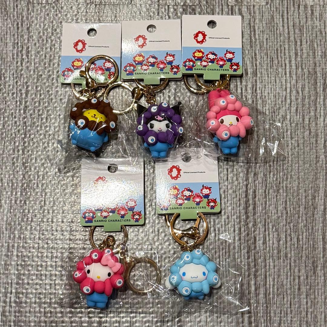 サンリオ ミャクミャクなりきり立体マスコットカラーキーホルダー