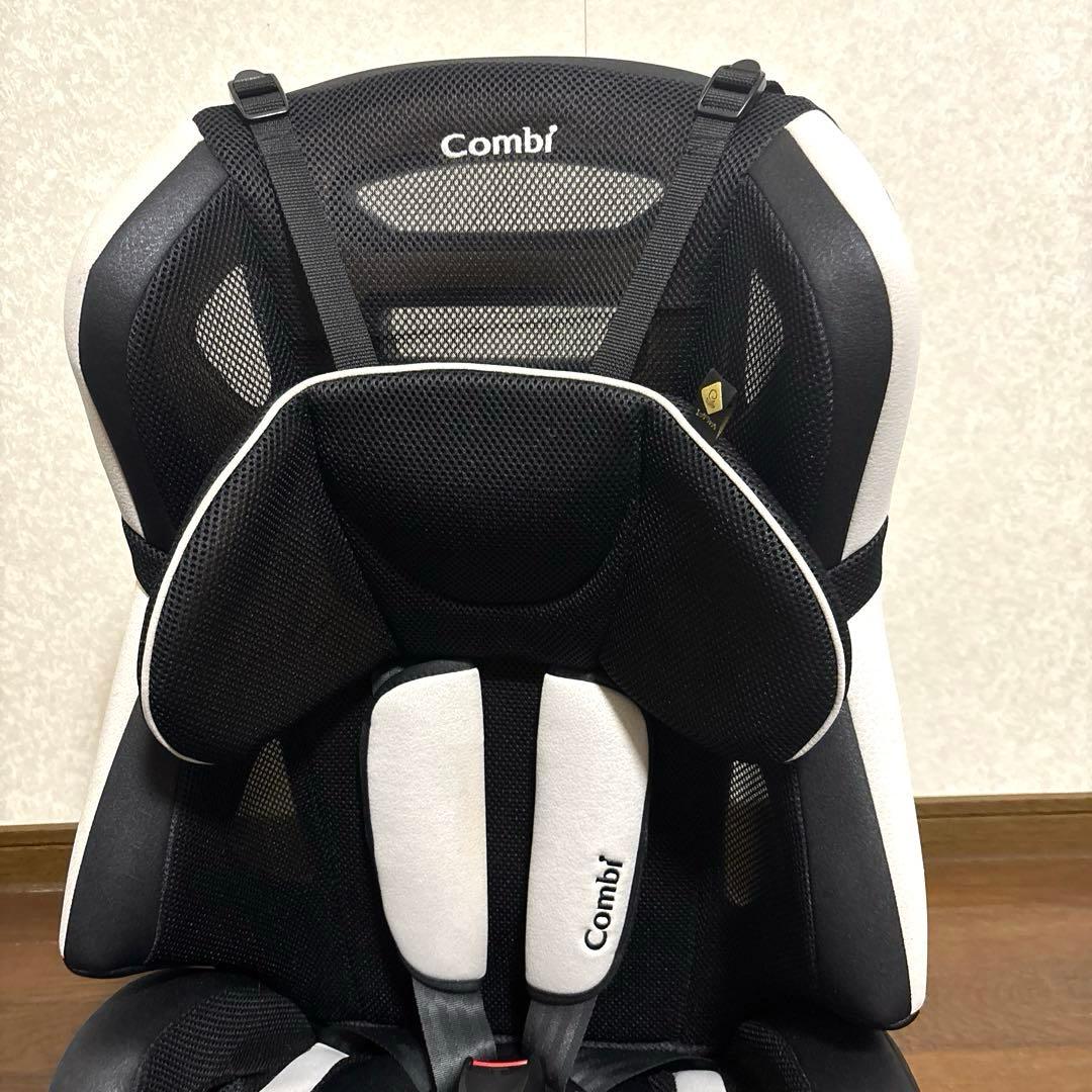 【美品】Combi ジョイトリップ エッグショック ブラック ジュニアシート