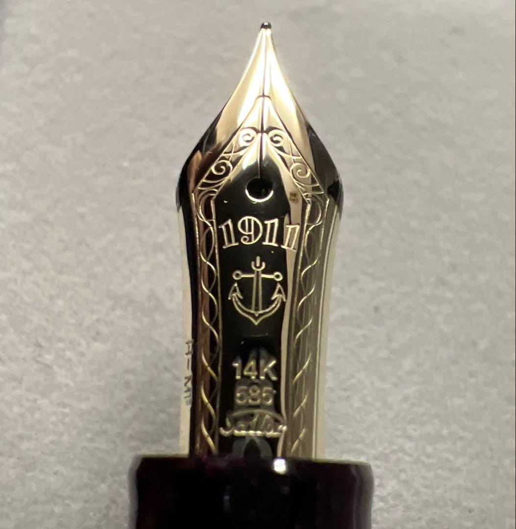 X’mas Sale‼️ SAILOR 創業記念 14K 金ラメ入りワインレッド