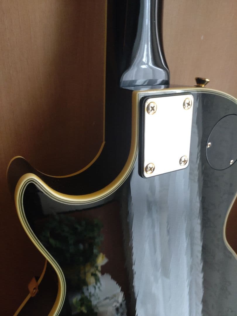 Legend ブラック エレキギター レスポールカスタムタイプ