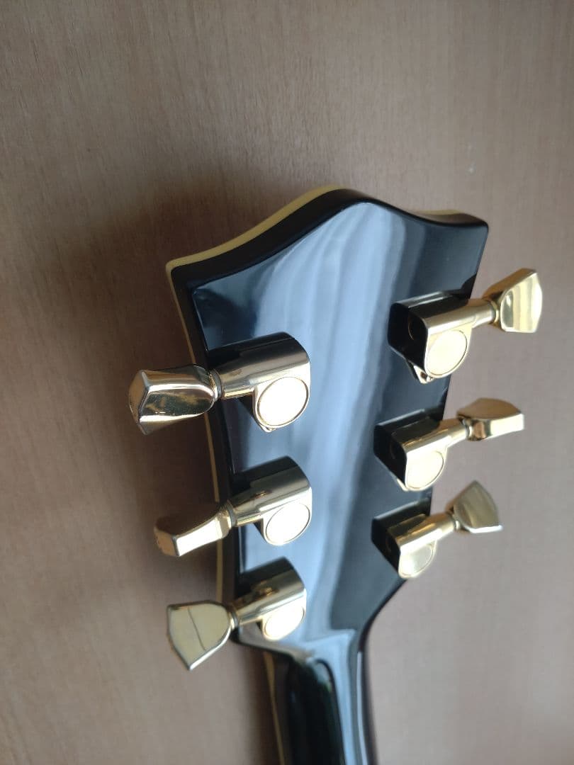 Legend ブラック エレキギター レスポールカスタムタイプ