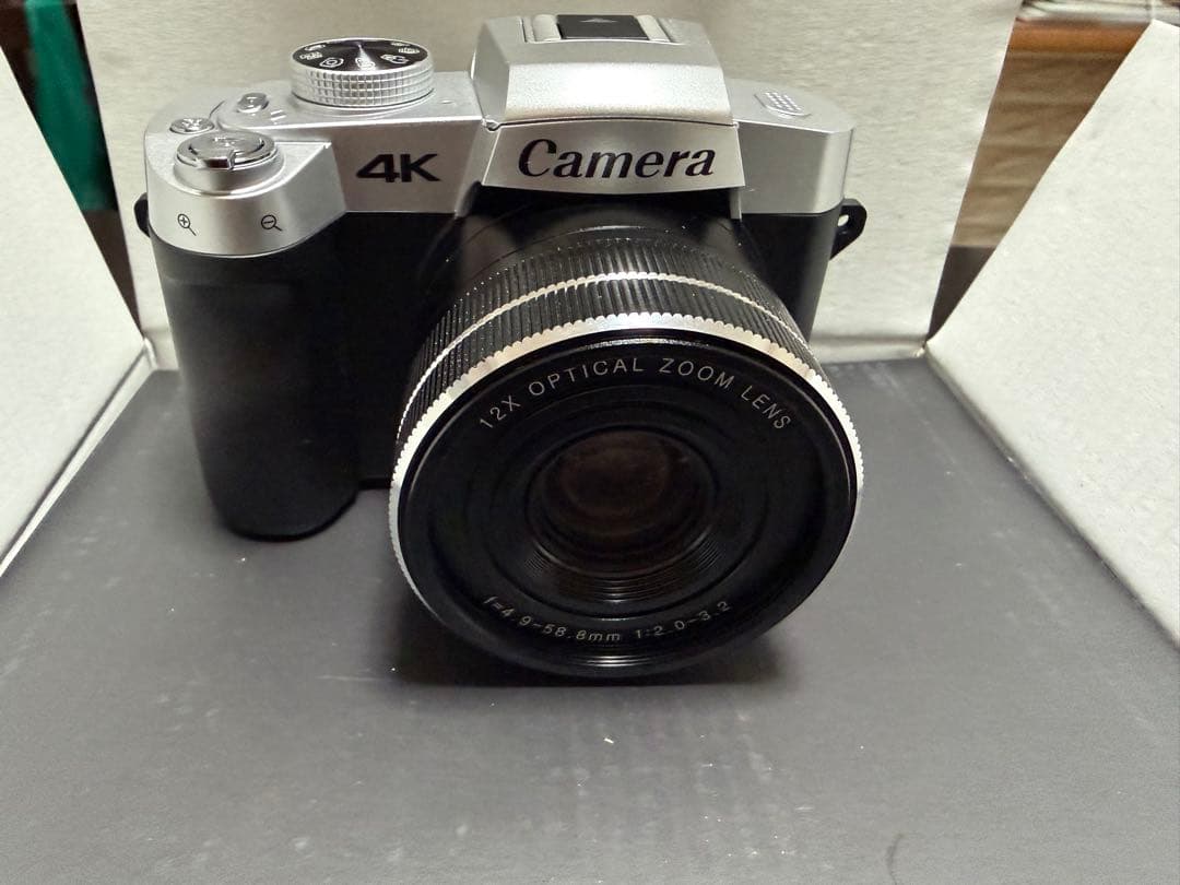 4K Camera 12倍光学ズーム Wi-Fi機能　デジカメ 4K Camera 12倍光学ズーム Wi-Fi機能 デジカメ