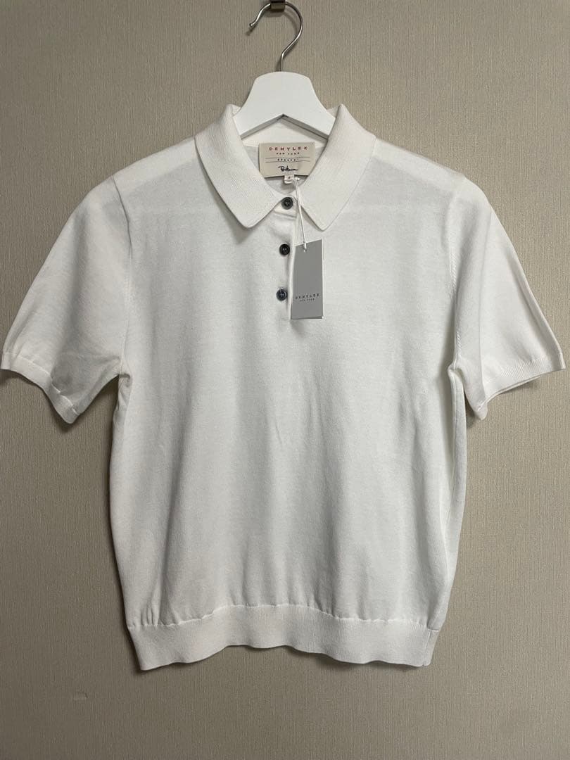 【新品タグ付き】ロンハーマン別注　DEMYLEE デミリー　ニットポロシャツ