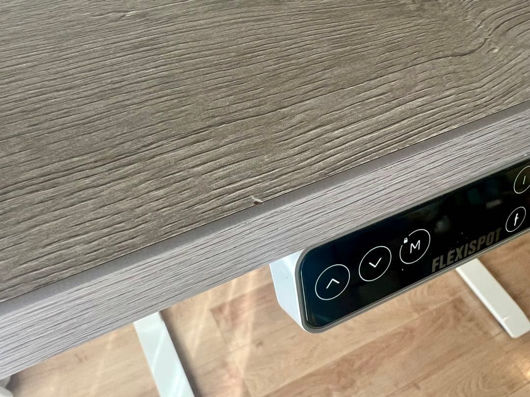 FlexiSpot 電動昇降デスク E7 Pro ホワイト脚＋天板ホワイトウッド