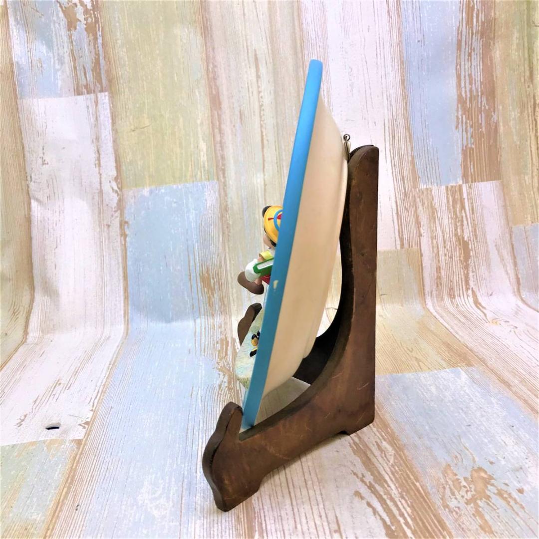 ピノキオ フィガロ ジミニークリケット ゼペットじいさん レリーフプレート