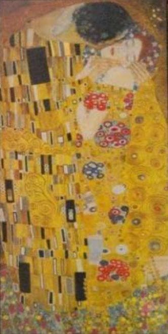 イタリア 額絵 アートフレーム クリムト 接吻 ゴールド額 3060-103
