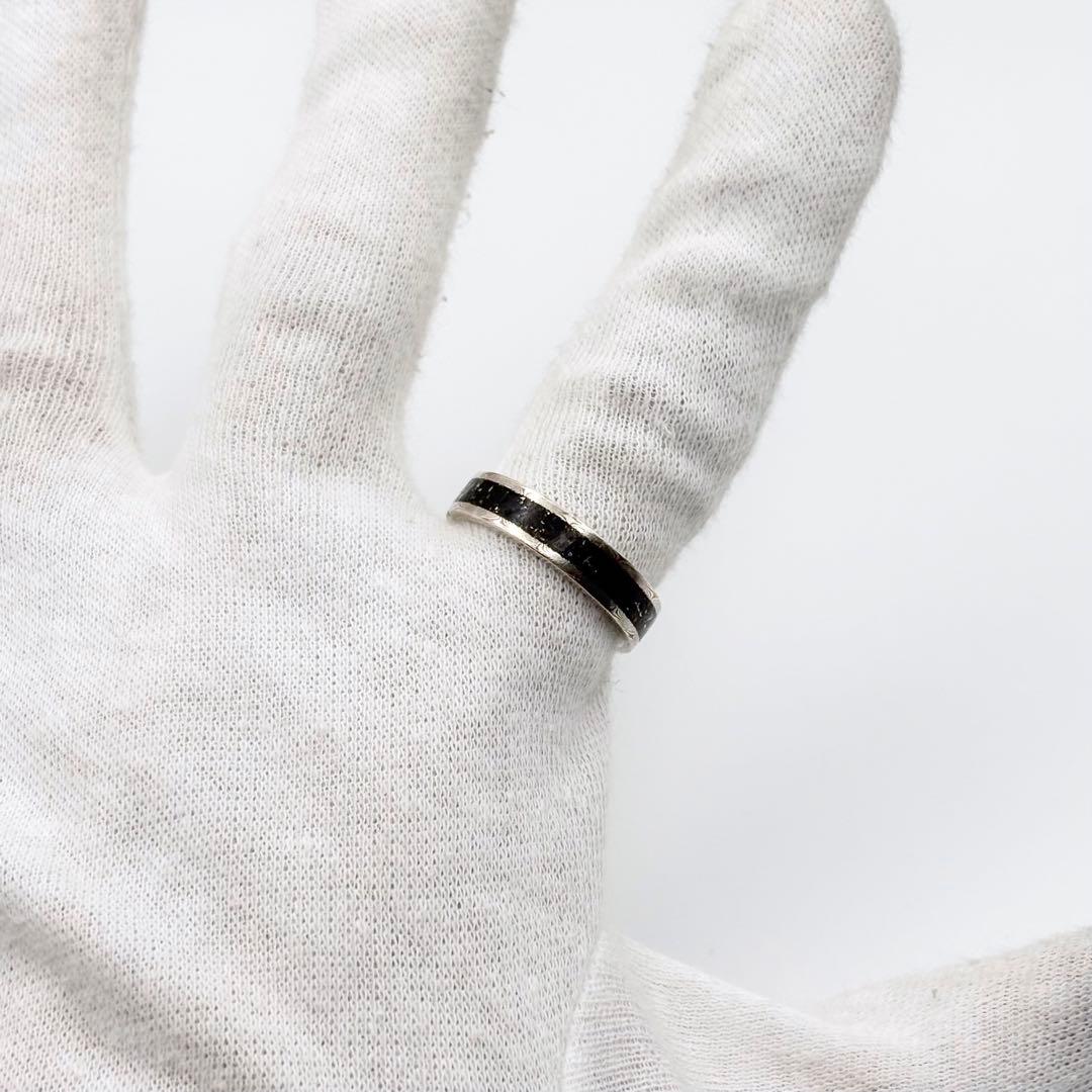 スーマンダックワ オニキスパウダー 木目金 リング 20号 美品