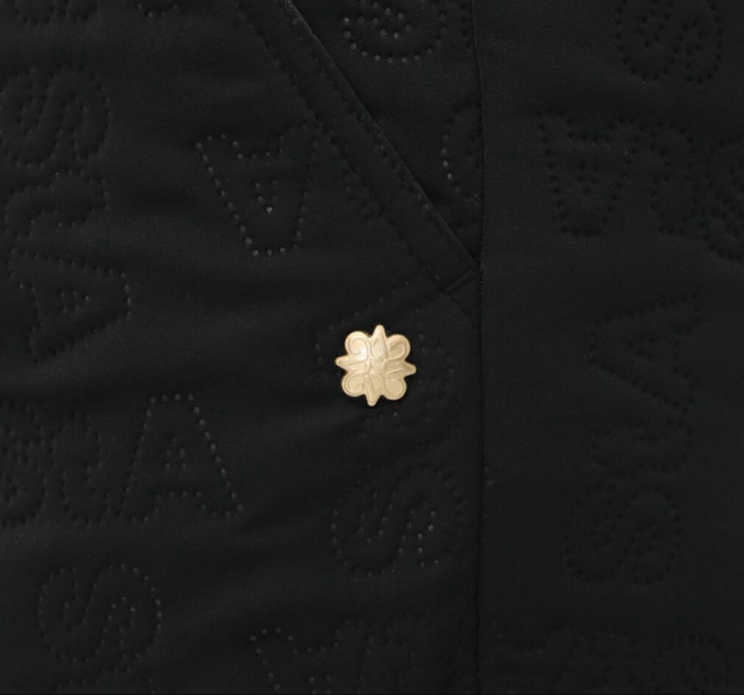 セントアンドリュース　裏起毛　パンツ　ダウン　中綿　黒　ブラック　キルティング