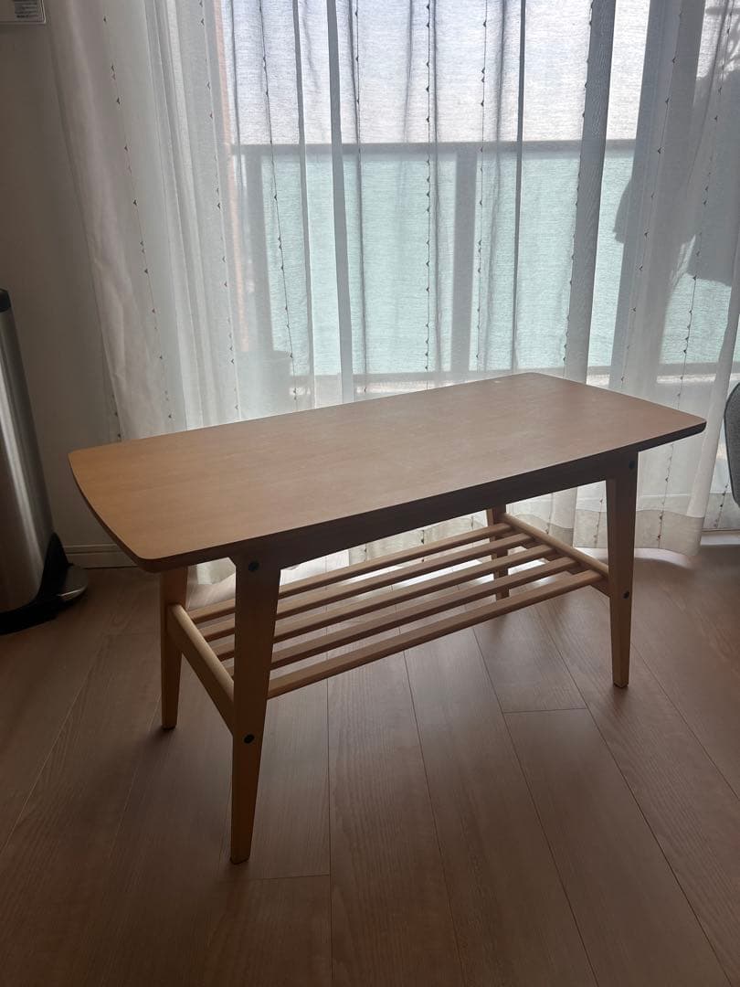 カリモク60 リビングテーブル ピュアビーチ 直接のお引き取り大歓迎