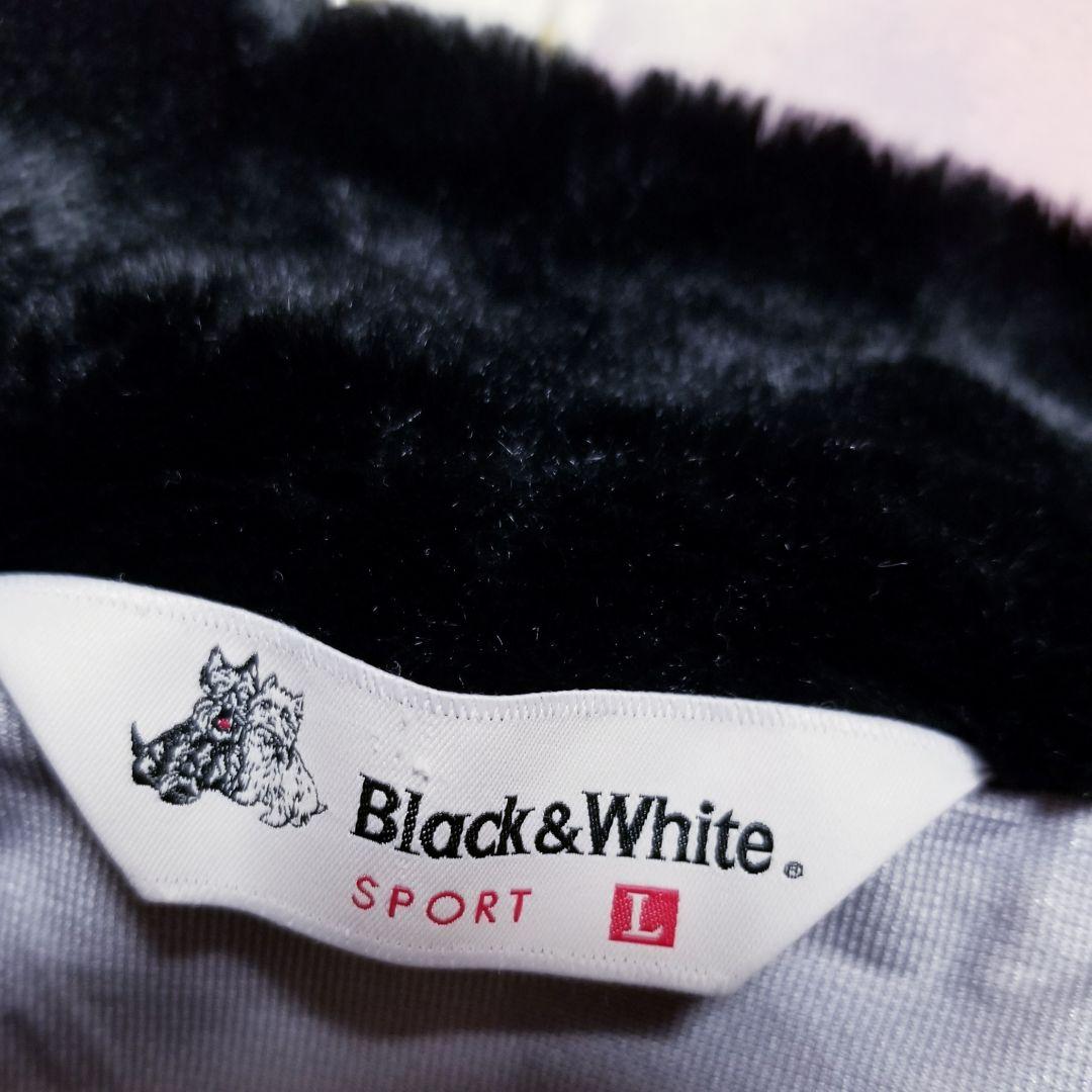ブラック＆ホワイト Black&White ファーベスト 防風蓄熱素材　Lサイズ