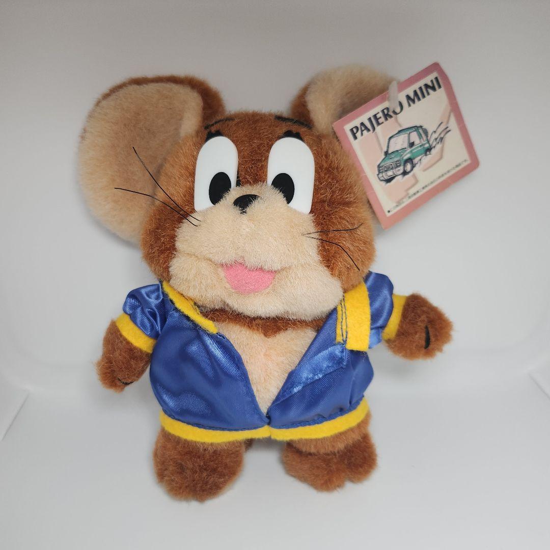 非売品　トムとジェリー　ジェリー　パジェロミニ　ぬいぐるみ　当時物