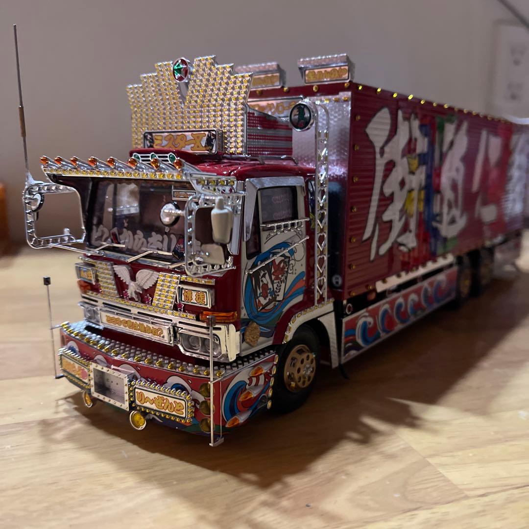 デコトラプラモデル 押田運送ミスターX 完成品