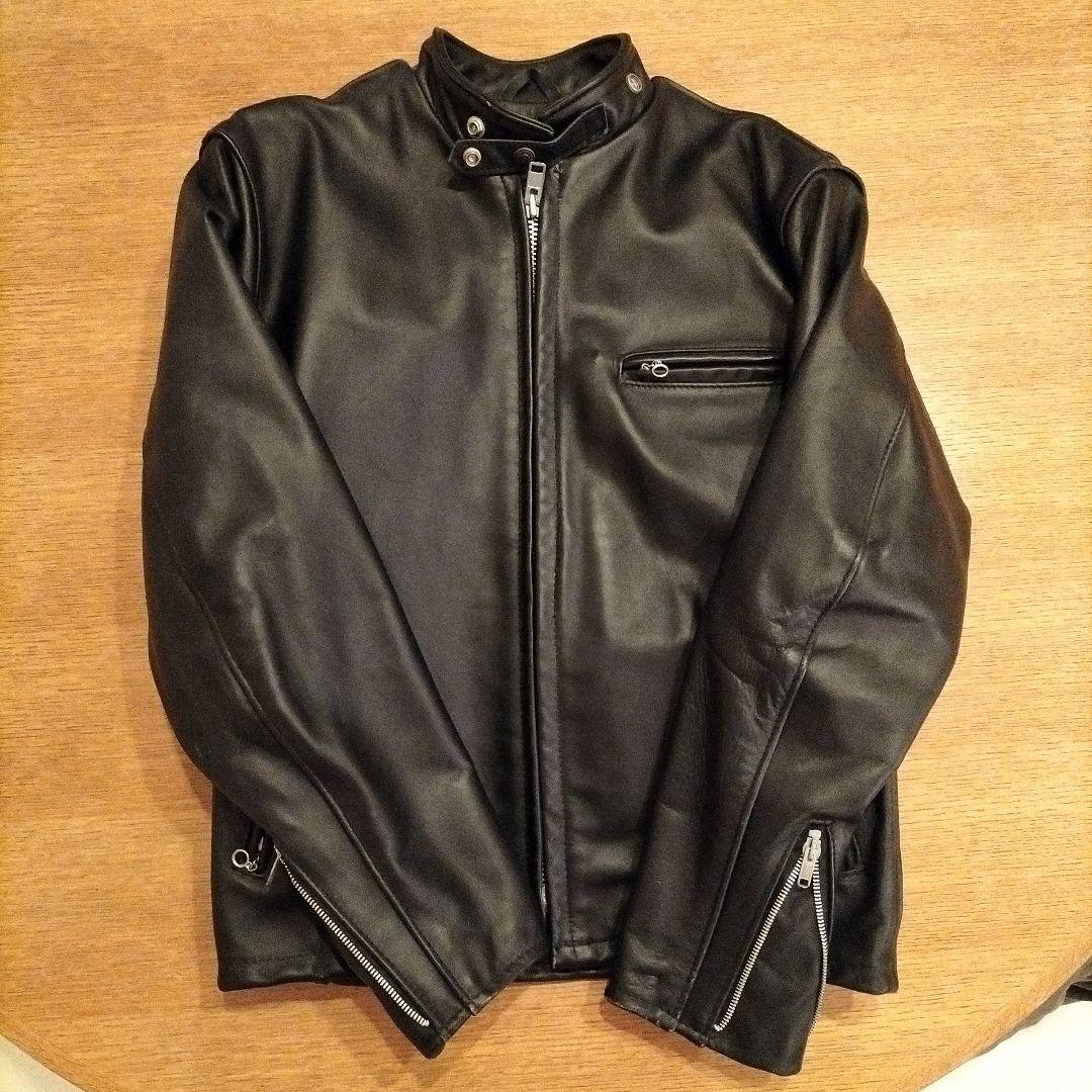 Schott 641 レザージャケット ボアライナー付 40