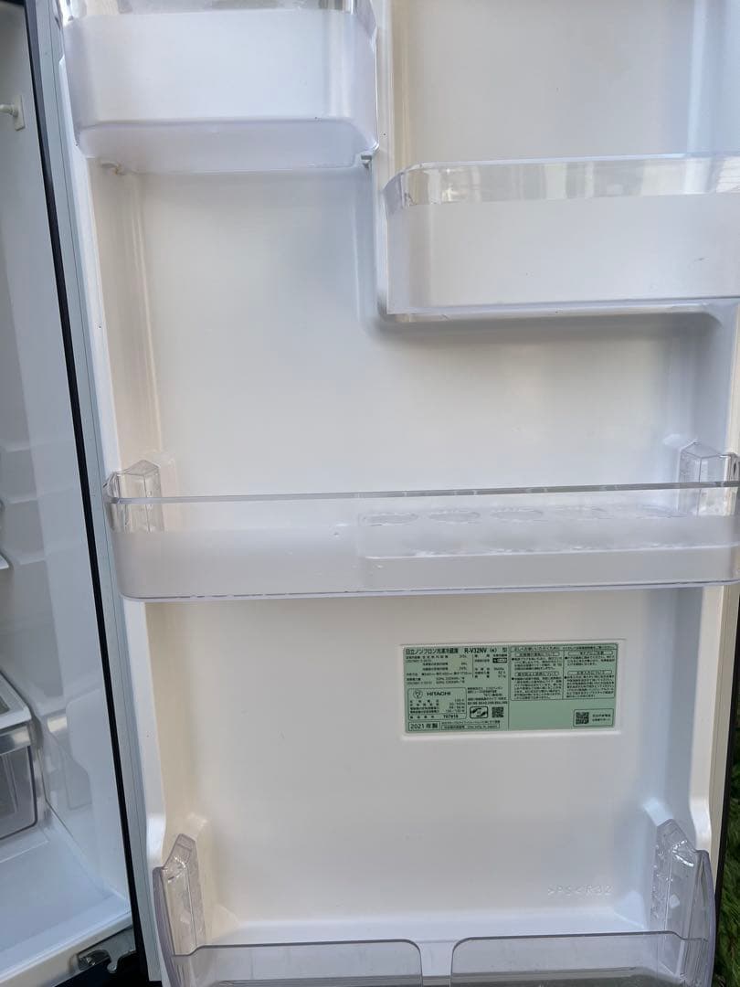 【2021年製】HITACHI 日立 冷蔵庫 R-V32NV(N) 3ドア