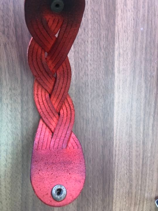 激レア　エヴァンゲリオン　レザーブレスレット 綾波レイ