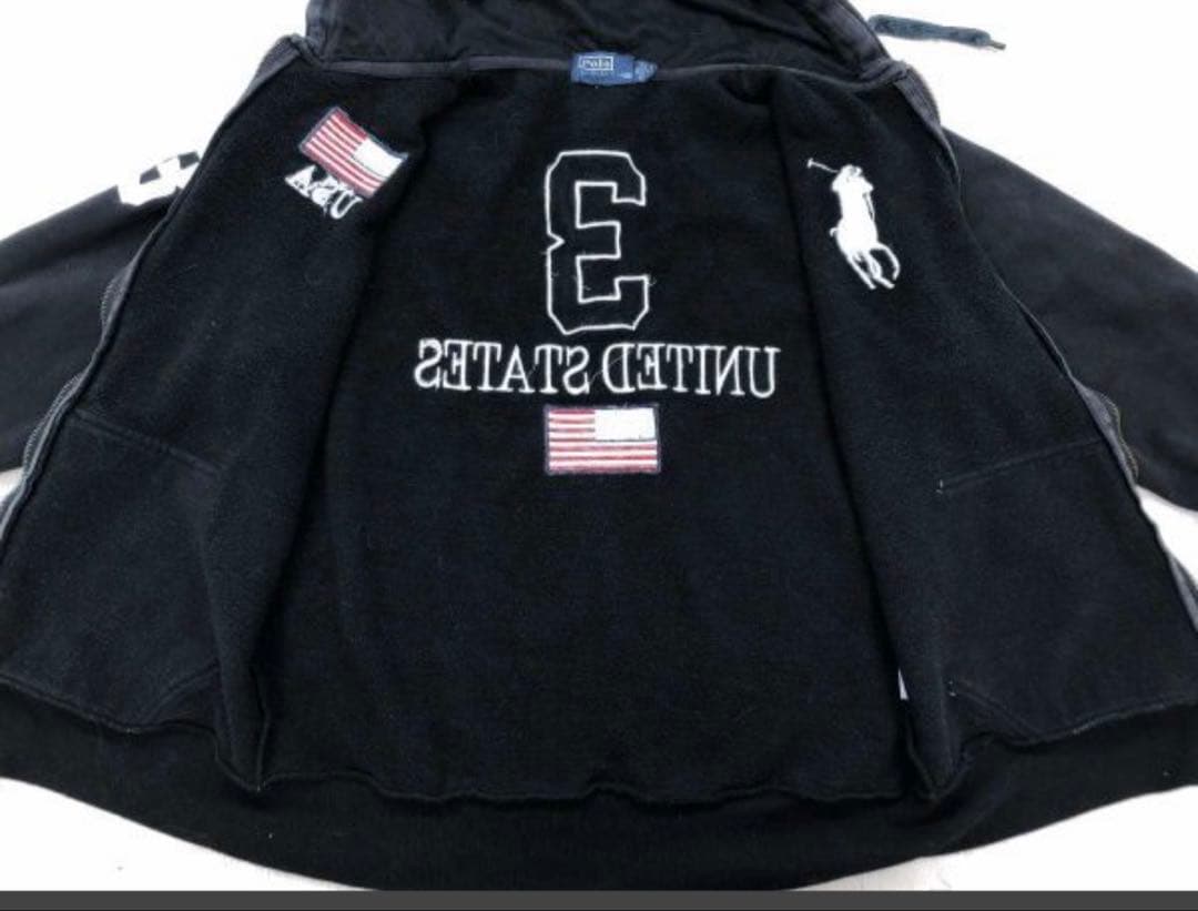 Polo Ralph Lauren パーカー USA ビックポニー