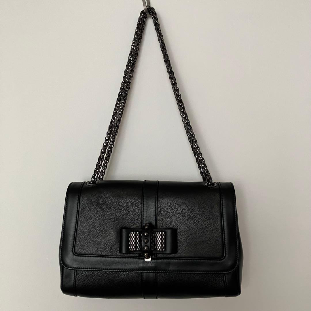 美品Louboutinクリスチャンルブタンショルダーバッグスウィートチャリティー