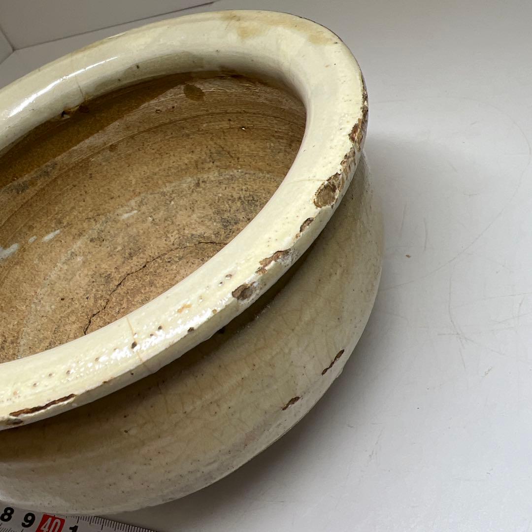 中国古玩 嘉慶五年香炉 口径約16㎝ 東Y7-1105☆2Fタサオ