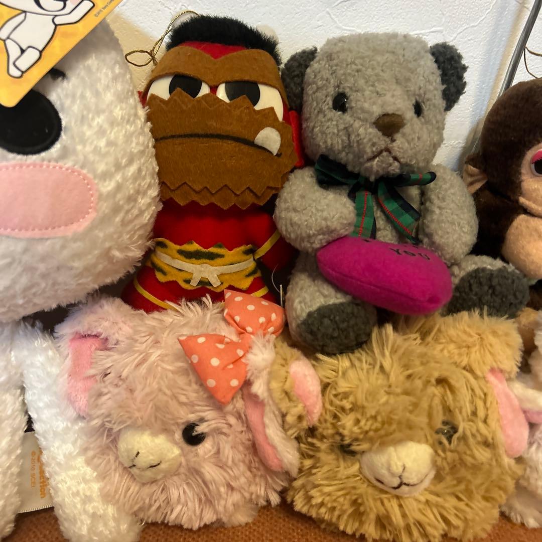 レトロ　どこでもいっしょ　トロ　だらだらぬいぐるみ　カピバラさん　うさぎ　ぶた