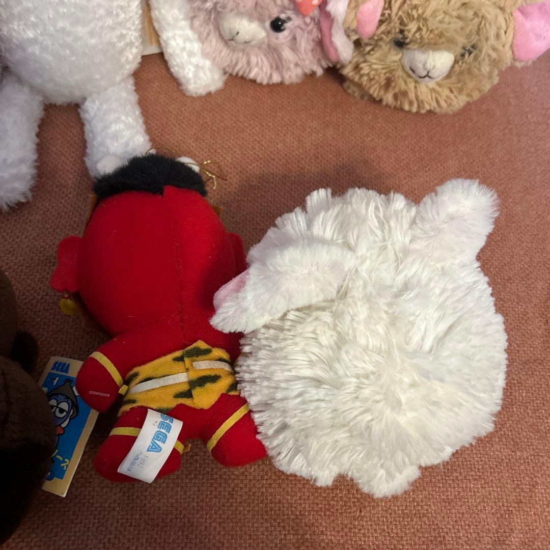 レトロ　どこでもいっしょ　トロ　だらだらぬいぐるみ　カピバラさん　うさぎ　ぶた
