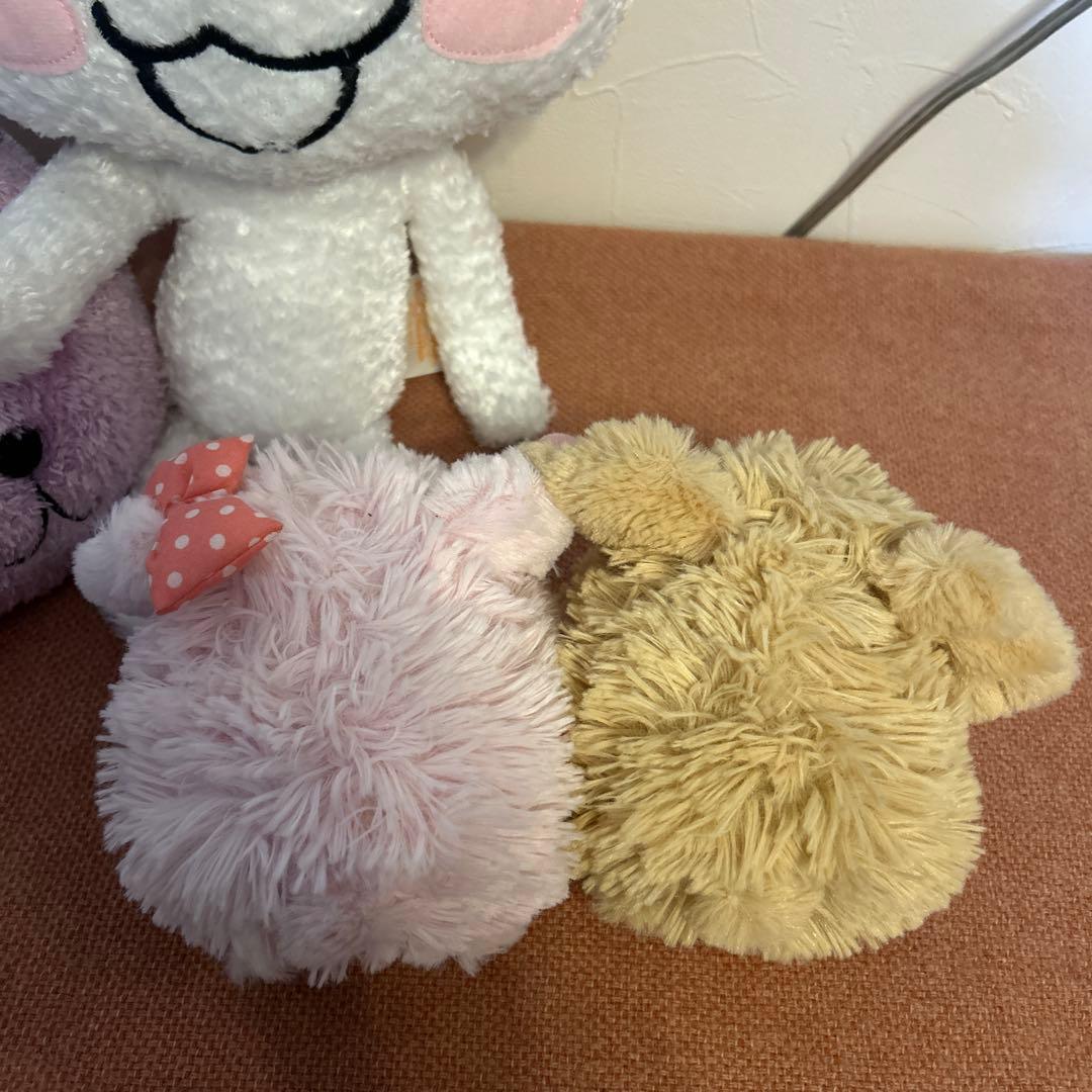 レトロ　どこでもいっしょ　トロ　だらだらぬいぐるみ　カピバラさん　うさぎ　ぶた