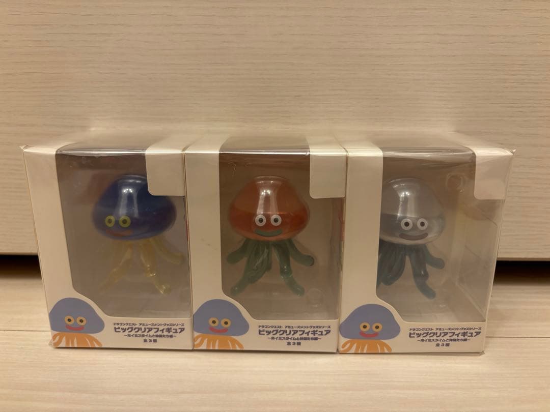 新品】ドラゴンクエストビッグクリアフィギュア3種〜ホイミスライムと