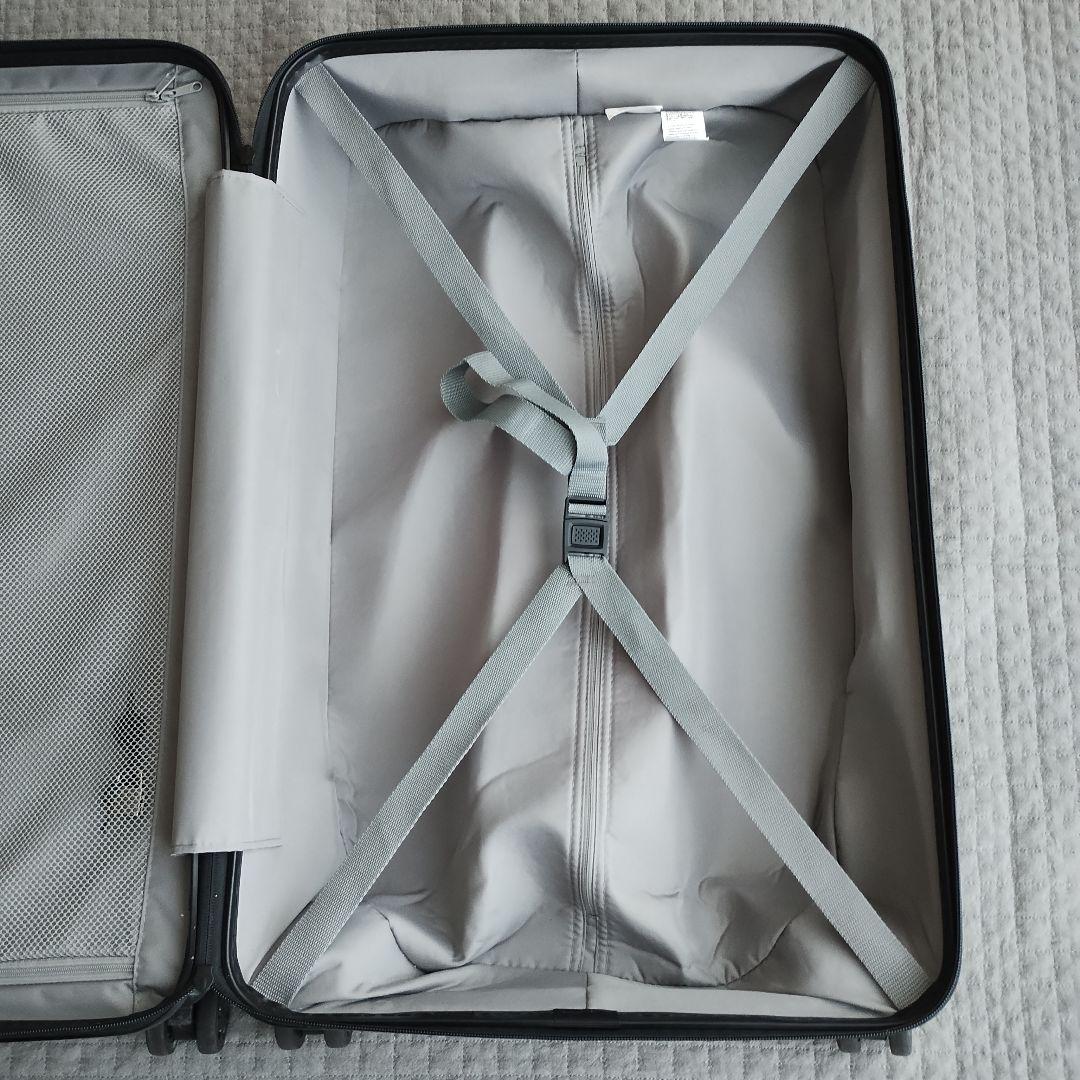 □無印 キャリーケース 65L タイヤロック機能付