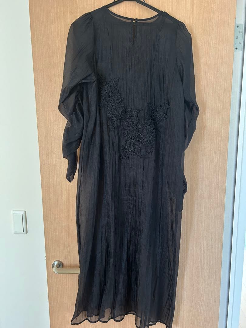 WILLFULLYオケージョン シアーモチーフ レース ワンピース セットワンピ