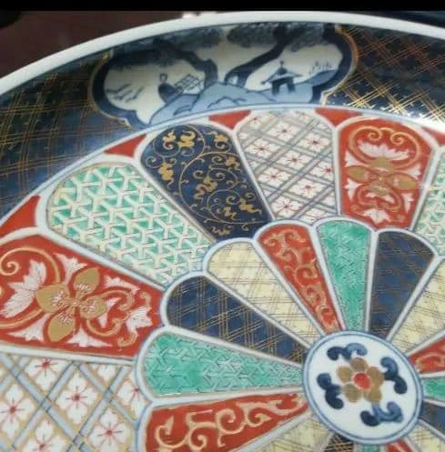 古伊万里　鉢　富貴春長　レアな柄　口径28