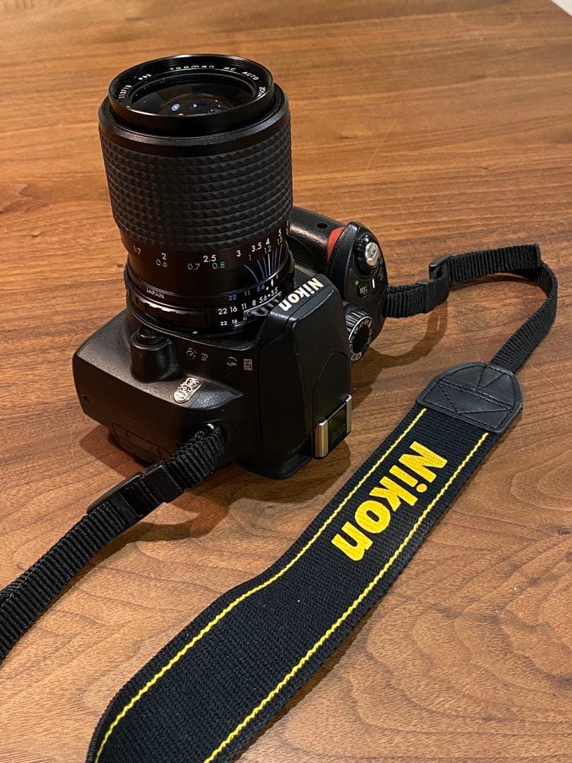 Nikon d60 CCDデジタル一眼 マニュアルレンズ付 動作品