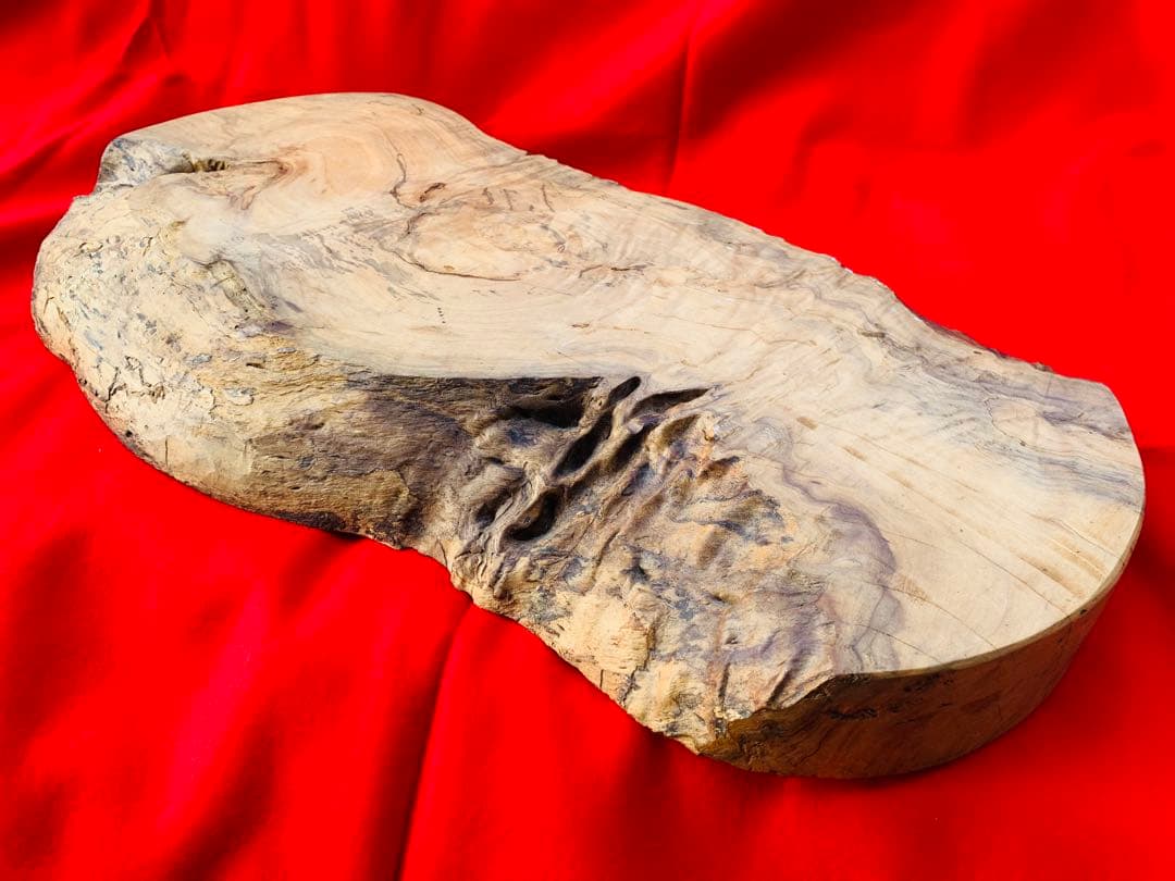 一枚板 花台 盆栽台 置き台 飾り台 無垢 昭和 アンティーク 古道具 ③ 一枚板 花台 盆栽台 置き台 飾り台 無垢 昭和 アンティーク 古道具 ③